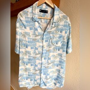 All Saints Surf Button Down Shirt